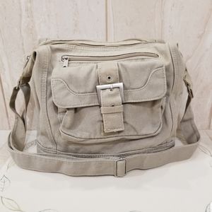 Canvas Cross Body Bag